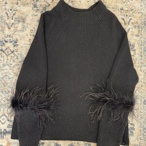 Antonio Melani Feathered Sweater